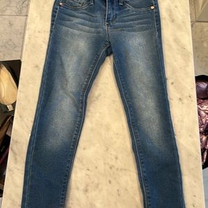 Girls skinny denim size 8